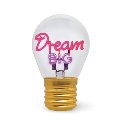 Lampica bulb Dream Big