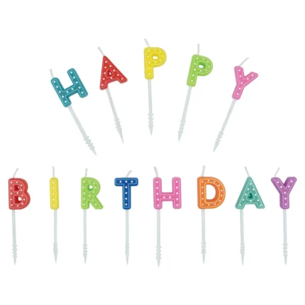 Svijećice Happy Birthday